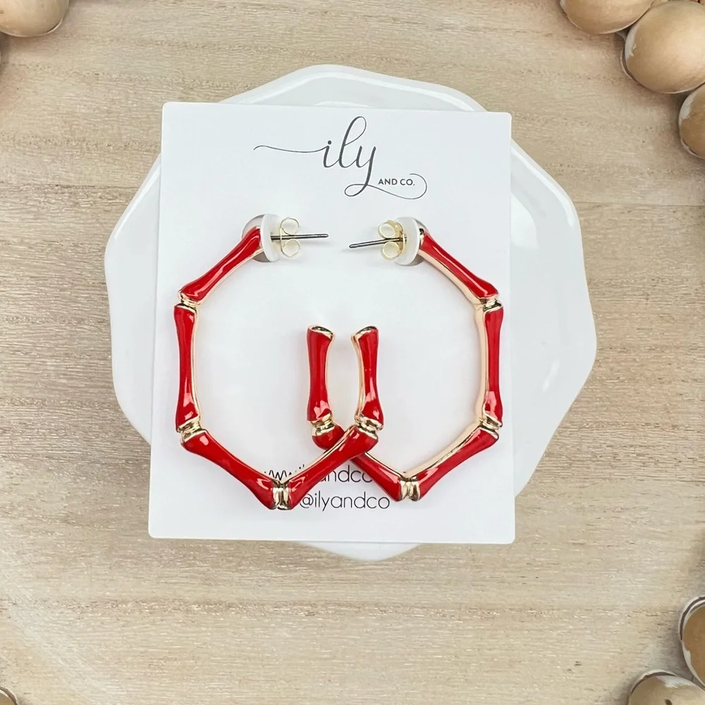 N/A red enamel
